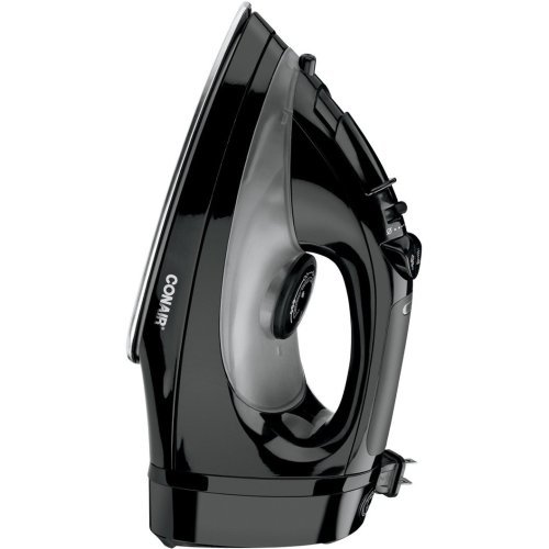 Conair Corporation - Conair Hospitality Cord-Keeper Steam Iron - 1400 W - Black "Product Category: Laundry Care...