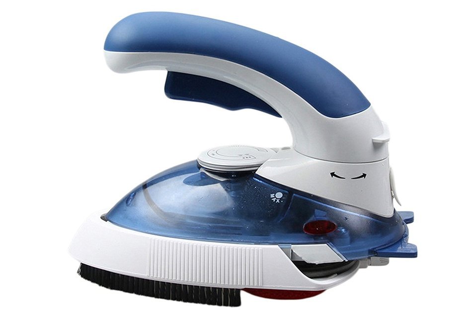 VANRA Mini Travel Iron Ultra-Portable Travel Steamer Iron Dry Iron 800w with Rotatable Handle, Built-in Fuse and... N9