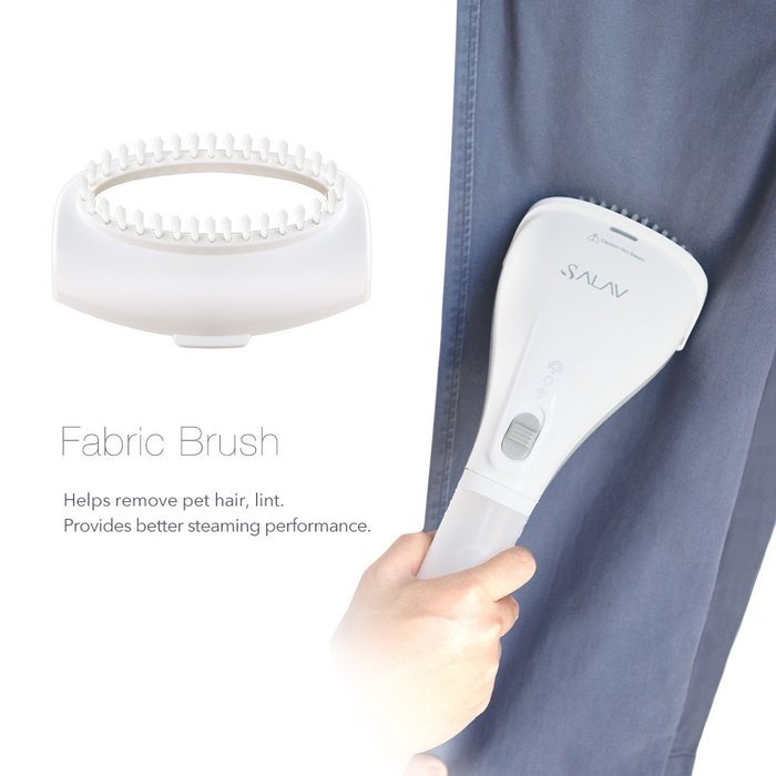 SALAV StrongFastContinuous Dry Steam Ready in 35s Portable Handheld Travel Steamer Lightweight with Dual Heat... N2