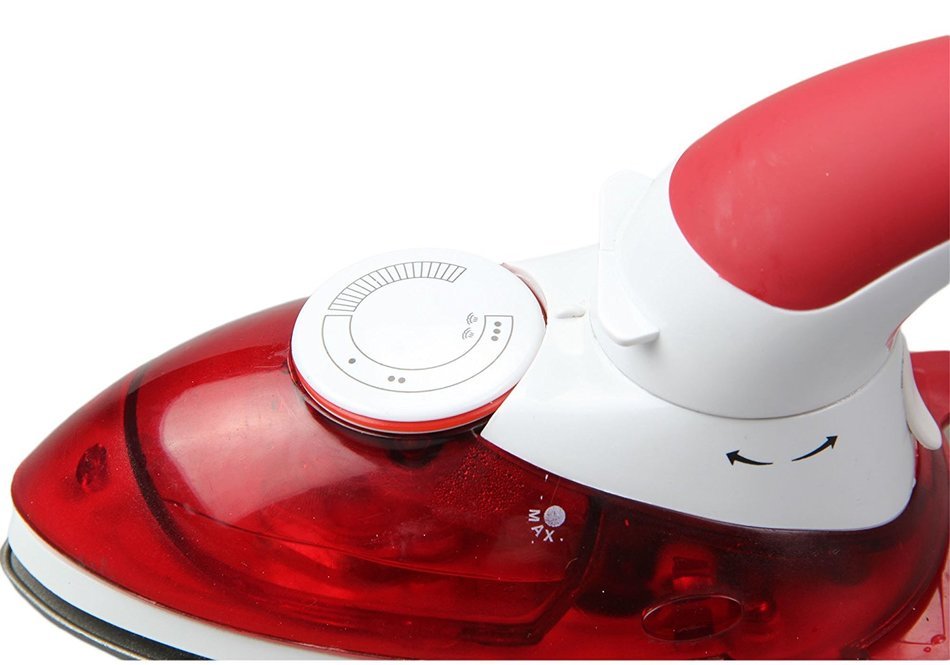 VANRA Mini Travel Iron Ultra-Portable Travel Steamer Iron Dry Iron 800w with Rotatable Handle, Built-in Fuse and... N10