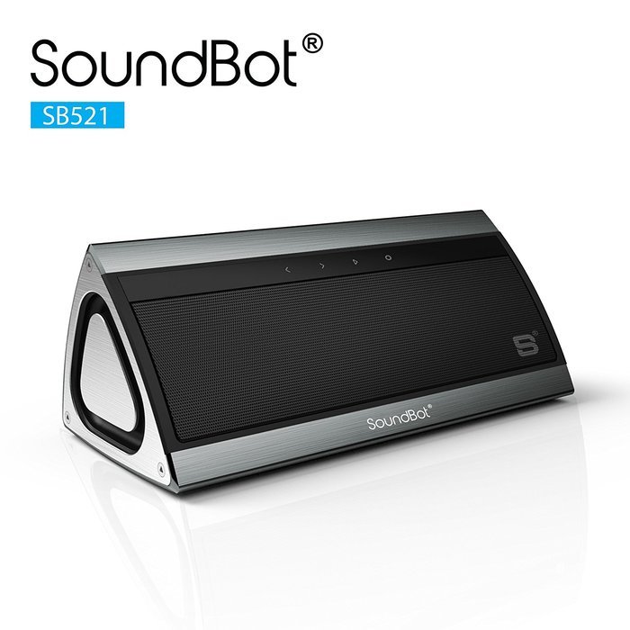Bluetooth Speaker, SoundBot SB521 HD 3D Bluetooth 3.0 Wireless Speaker for 15Hrs Music Streaming & Hands-Free... N5