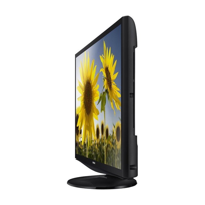 28" Slim LED HD 720p TV Clear Motion Rate 120 Plus Hook-Up Bundle - UN28H4000. Bundle Includes TV, 3 Outlet Surge... N2