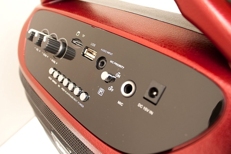 EMB PKX5BT 30W Portable Professional Rechargeable Boom Box Speaker Built in BLUETOOTH/SD/MMC/USB, etc. N2