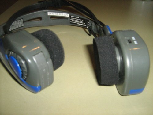 Lenoxx Sound AM/FM Sport Radio Headphone Model# Lenoxx Sound 885M (Dark Blue/Grey/Black version) N2