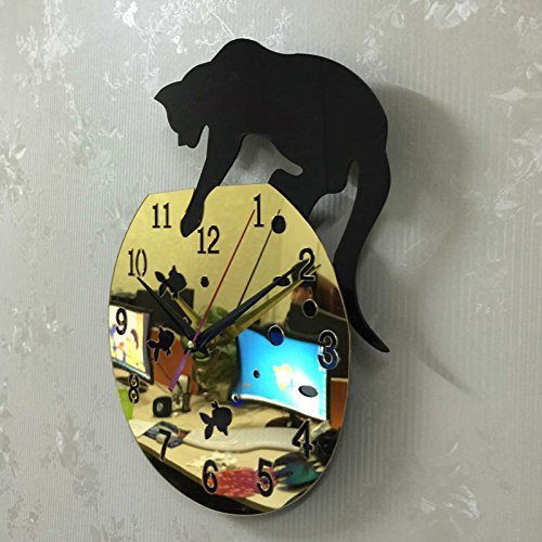 EverTrust(TM) new wall clock hot sale real clocks reloj de pared modern design qua living room needle acrylic... N5
