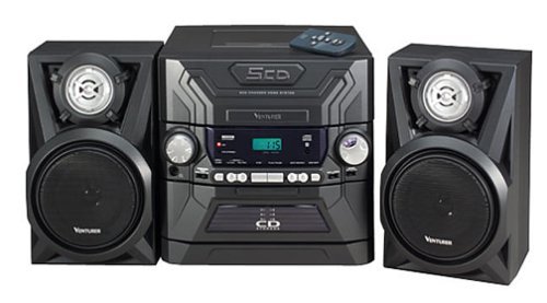 Venturer Shelf System with 5-Disc Changer (CD1070) (Discontinued by ...