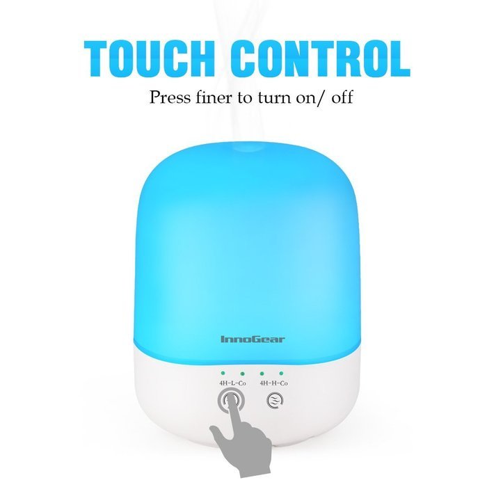 InnoGear 300ml Essential Oil Diffuser with Touch Control and Timer N7