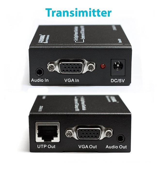 J-Tech Digital(Receiver Only) Hdmi Extender Over Tcp/ip Ethernet/over Single Cat5e/cat6 Cable 1080p with IR Remote... N12