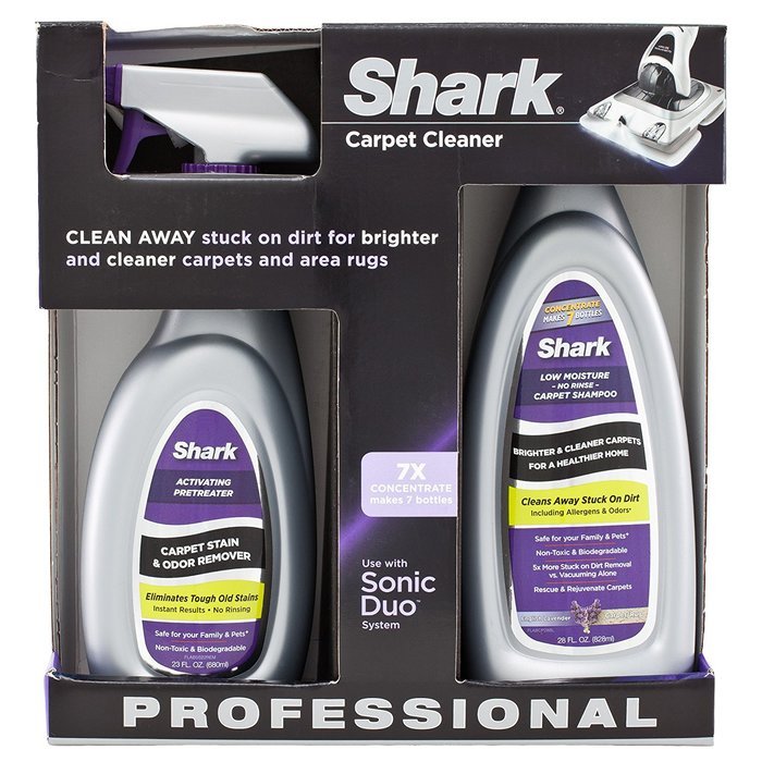 Shark Carpet Cleaner Carpet Shampoo Concentrate for use with Sonic Duo CRU500 N2