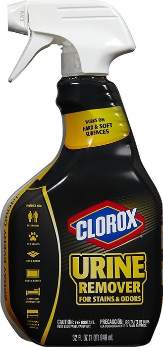 Clorox Urine Remover for Stains and Odors, Spray Bottle, 32 Ounces N4