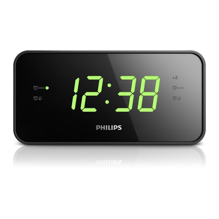Philips AJ3231 Mirror Finish Clock Radio N5