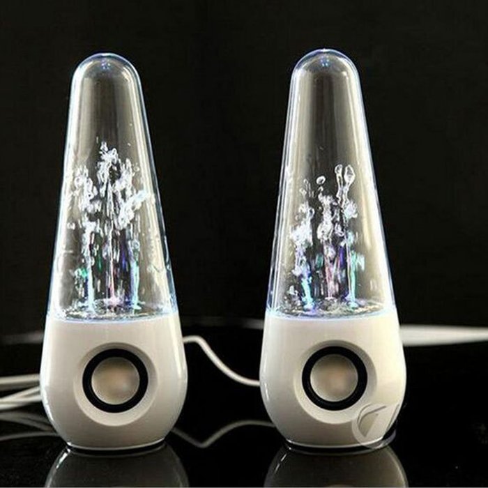 USB Powered LED Dancing Water Show Music Fountain Light ColorfuL Speakers Amplifier Audio Player For Phones Computer... N14