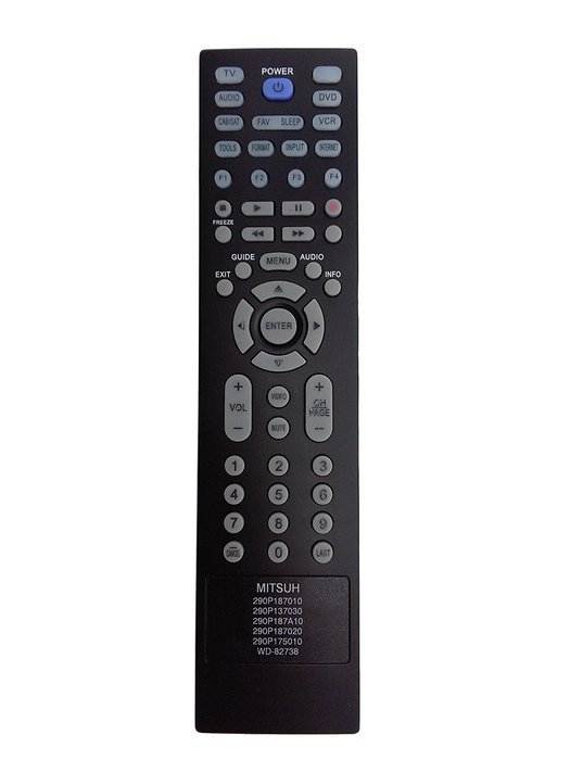 Vinabty New Replace Remote fit for MITSUBISHI 290P187010 290P137030 290P187A10 290P187020 290P175010 WD-82738... N2