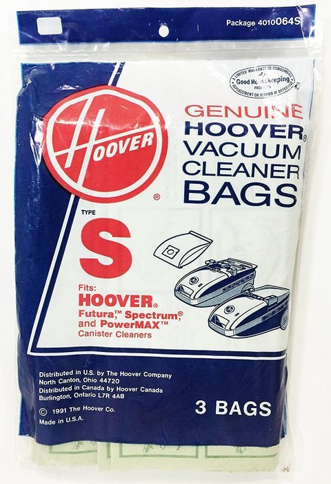 Vacuum Bag Style S 3/PK