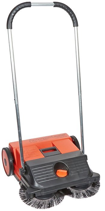 Haaga 255 Manual Double Brush Sweeper, 21" Width
