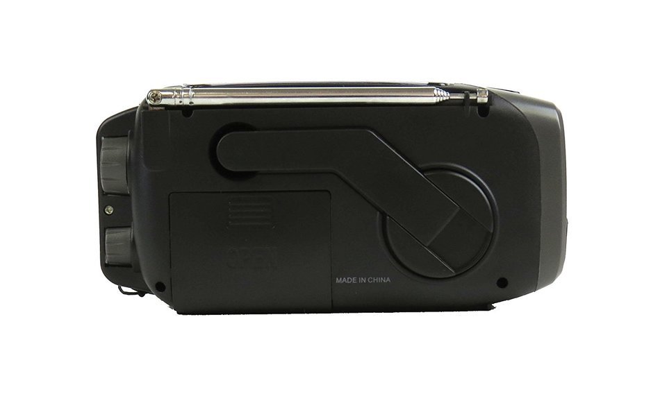 Kaito KA350GN Voyager Trek Solar/Crank AM/FM/SW NOAA Weather Radio with 5-LED Flashlight, Green N15