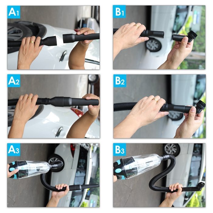 The Car Vac - Younik CV-12V75W Vehicle Vacuum Cleaner N6