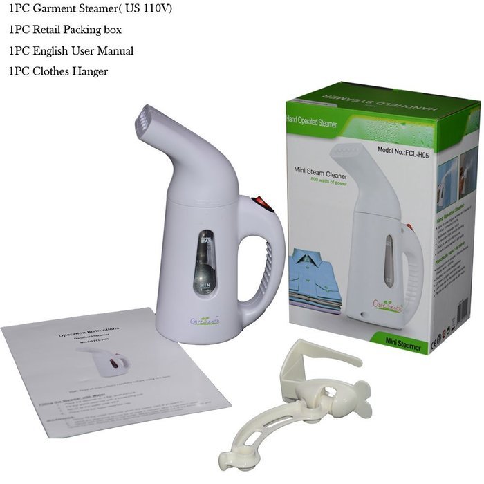 Handheld Garment Steamer, Sweet Mall Portable Travel Mini Frabic Clothes Steamer, 60S Warmup Time, Wrinkle Free... N5
