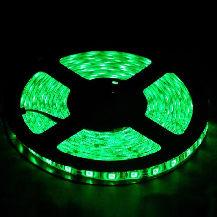 TOP YAO 16.4ft 3528 120led/m SMD Flexible Ribbon 600 LED 9.6w/m Waterproof Cuttable Strip Light for Home Party... N23