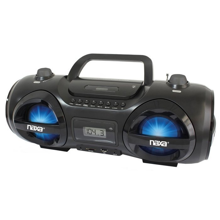 MP3/CD Party Boombox and USB/SD Player