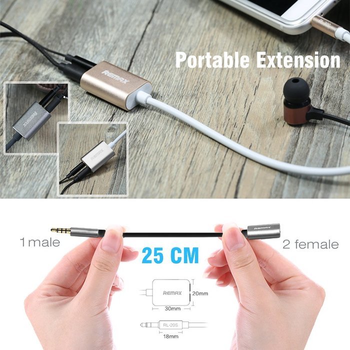 nkomax 3.5mm Gold Plated Premium Auxiliary Male To Male AUX Cable Suitable for iPad, iPhone, iPod, MP3 players... N14
