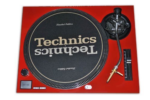 Technics Red Face Plate for Technics SL-1200 / SL-1210 MK2 Turntables