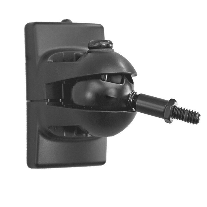 Pinpoint Mounts AM30-Black Universal Wall Mount for Home Theater Speaker N2