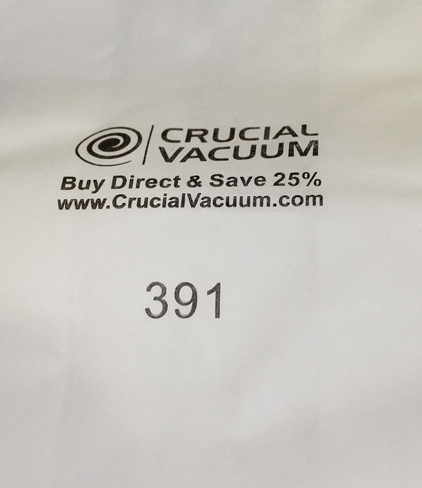 Crucial Vacuum 3 Nutone 391 Allergen Vacuum Bags Fits Nutone Central Vacuum Models: CV350, CV352, CV353, CV450... N2