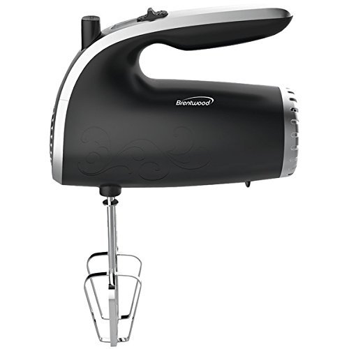 New BRENTWOOD HM-48B 5-Speed Hand Mixer (Black)