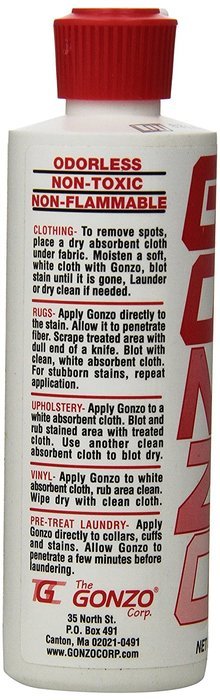 Gonzo Stain Remover, 8 fl oz N2