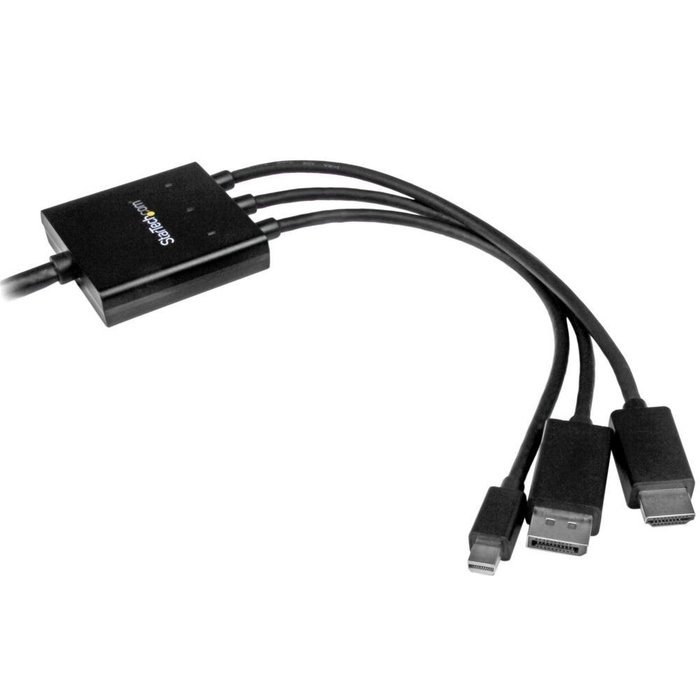 StarTech.com DPMDPHD2HD 6' HDMI, DisplayPort or Mini DisplayPort to HDMI Converter Cable N8