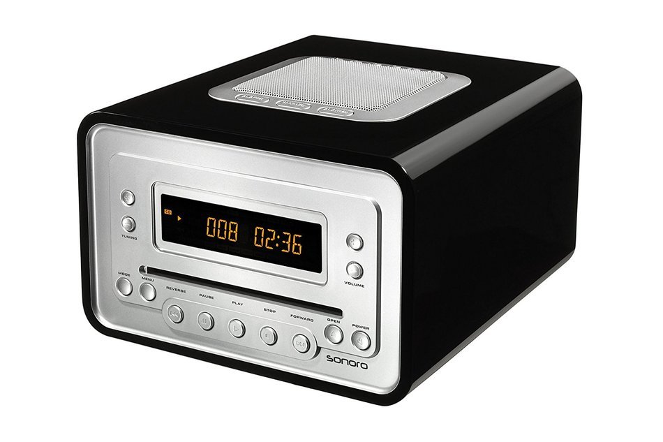 Sonoro AU-1400BL Cubo Audio System (Black)