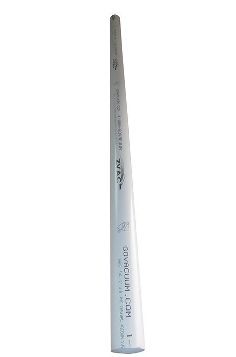 Central Vacuum Pipe Tubing 56.5" Central Vac Built in Vacuum Pipe by ZVac Works With Nutone, Beam, Vacuflo, Dirt... N9