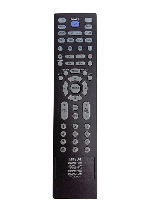 Vinabty New Replace Remote fit for MITSUBISHI 290P187010 290P137030 290P187A10 290P187020 290P175010 WD-82738... N3