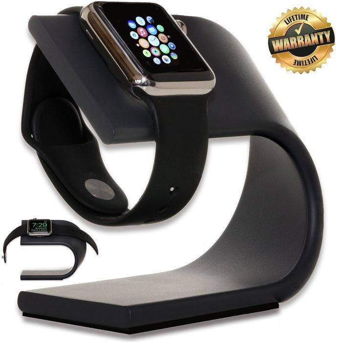 TuoP@ Stand Charging Dock Station Sturdy Aluminum Metal Platform Holder for Apple watch iwatch Series 2/1 Newest... N2