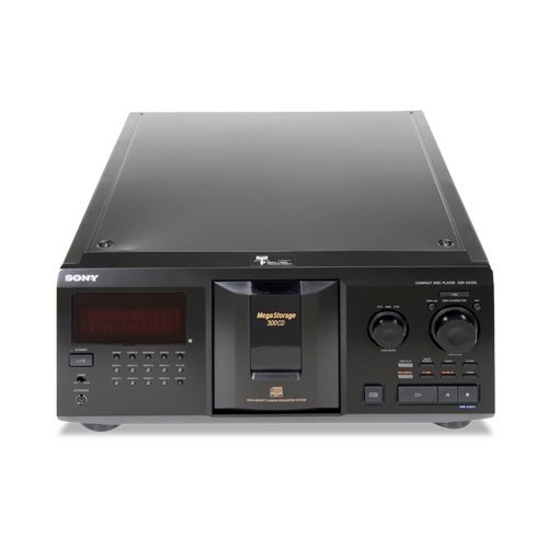 Sony 300 Disc Megastorage Cd Changer, CD-R/RW Playback, Headphone Output, Remote Control, Plus 100ft Wire N2