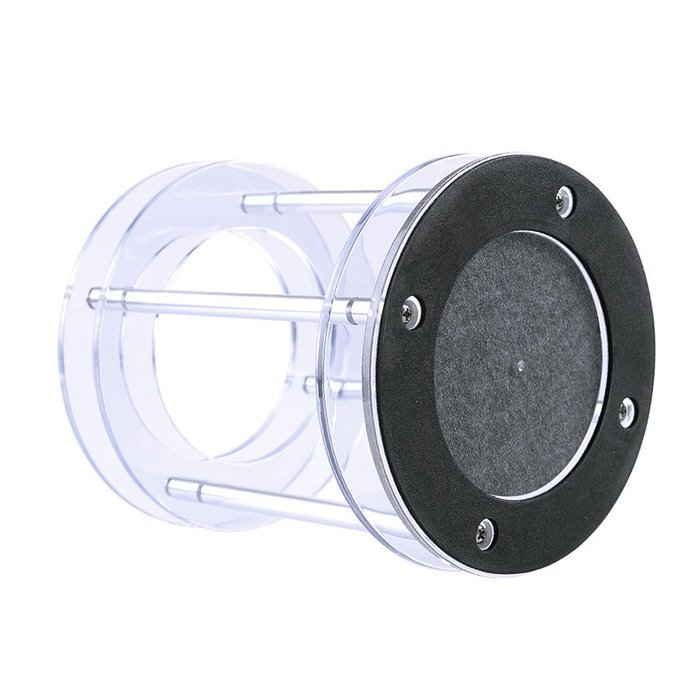 Stable Mount Stand for Amazon Echo Speaker - Protective Accessories (Clear Black) N10