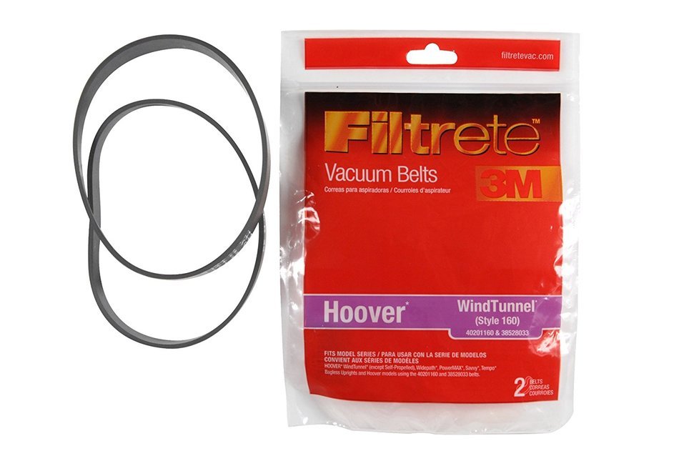 3M Filtrete 64160 Hoover Vacuum Belts for WindTunnel (style 160)