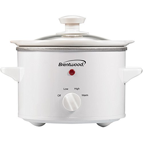 New BRENTWOOD SC-115W 1.5 Quart Slow Cooker