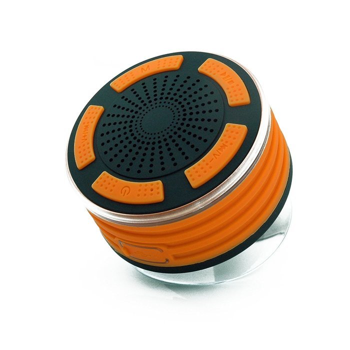 KONG KIM IPX7 100% Waterproof & Dust-proof Floating Bluetooth Shower Speaker Compatible with all Bluetooth devices... N35