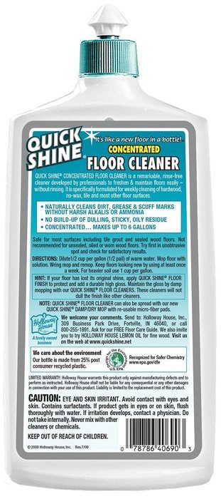 Quick Shine Concentrated Floor Cleaner N2