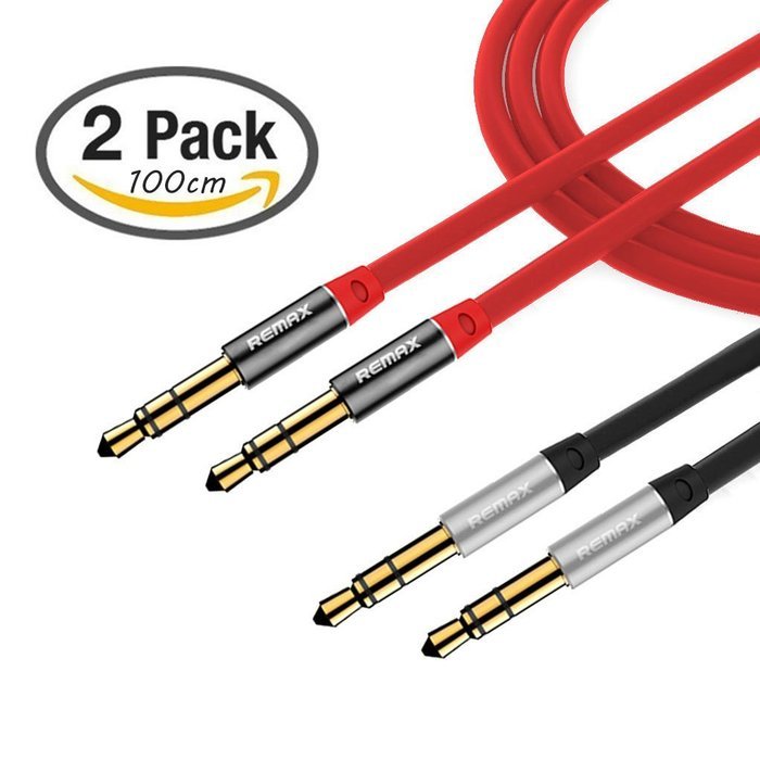 nkomax 3.5mm Gold Plated Premium Auxiliary Male To Male AUX Cable Suitable for iPad, iPhone, iPod, MP3 players... N26