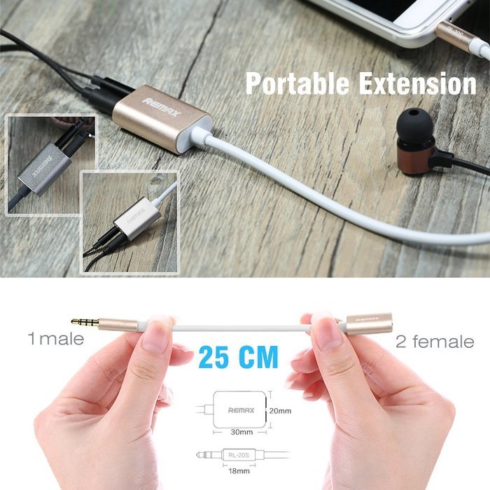 nkomax 3.5mm Gold Plated Premium Auxiliary Male To Male AUX Cable Suitable for iPad, iPhone, iPod, MP3 players... N27