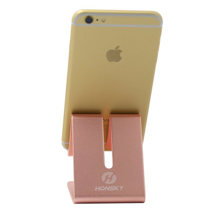 Honsky&reg;Solid Portable Aluminum Desktop Stand Smart Phone Holder for Desk Bed,iPad Mini Stand Tablet Stands for... N11