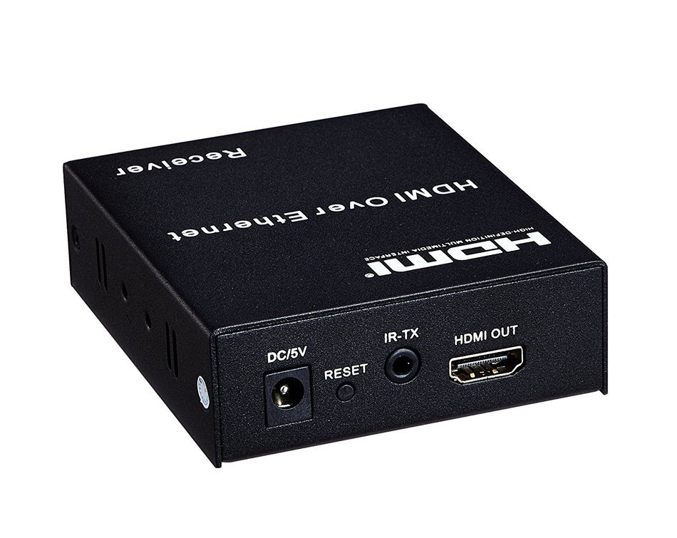 E-SDS HDMI Extender over Ethernet Single Cat5e Cat6 Cable Up to 395ft(120m) with IR, Support 1080p ,HDMI 1.3,... N7