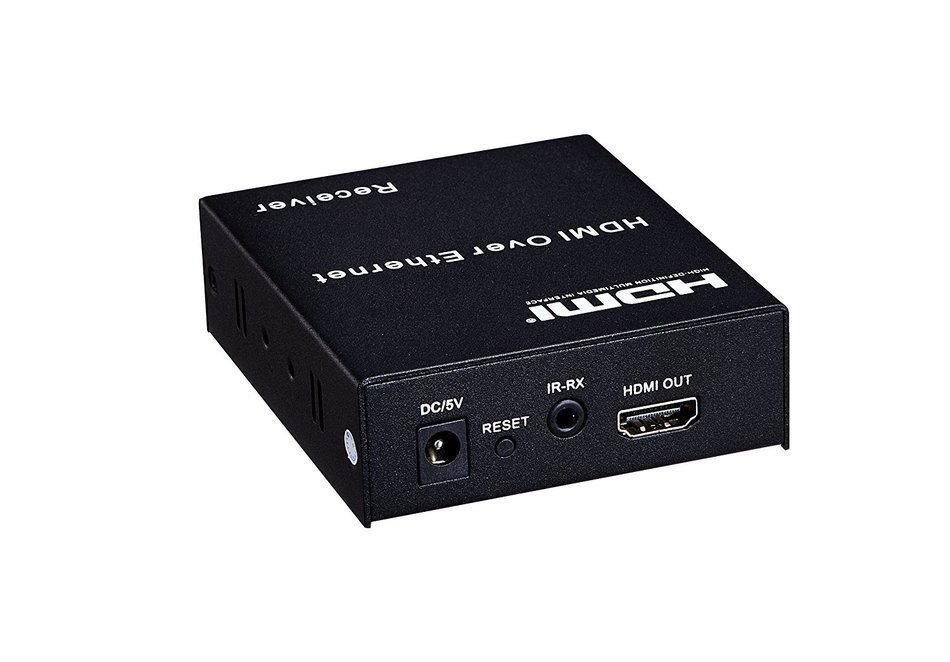 E-SDS HDMI Extender over Ethernet Single Cat5e Cat6 Cable Up to 395ft(120m) with IR, Support 1080p ,HDMI 1.3,... N8