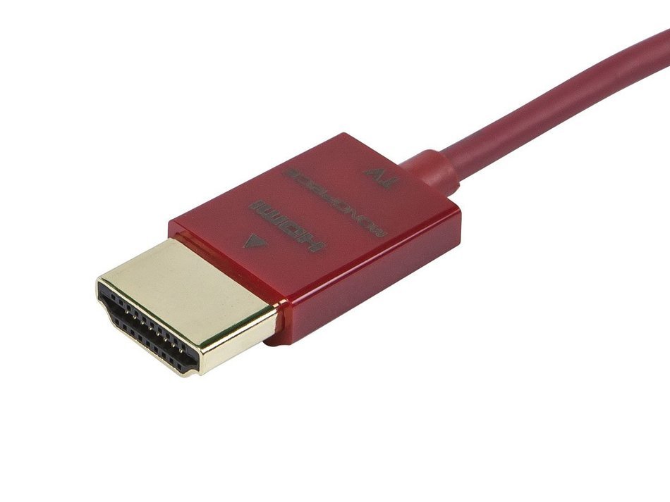 Monoprice Ultra Slim Series 6ft 10.2Gbps High Performance HDMI&reg; Cable w/ RedMere&reg; Technology Supports Ethernet... N4