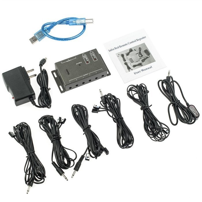 Vastar IR Repeater Infrared Remote Control Extender Repeater Hidden IR ...