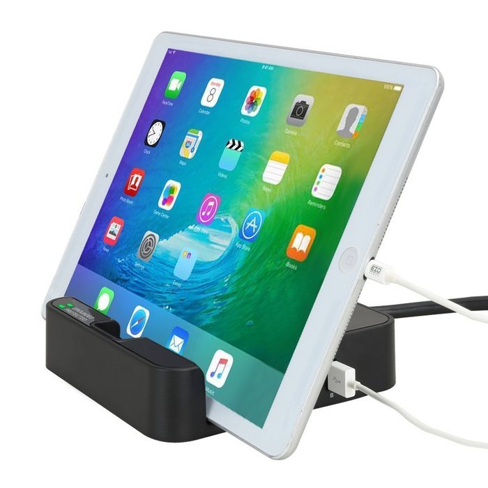 UL LISTED Surge Protector - EZOPower Desktop Charging Station with 3 AC Outlets, 3 USB Charger Ports and Built-in... N6