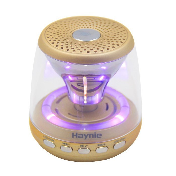 Bluetooth Speaker Haynie PN-15 Mini Portable Wireless Bluetooth Speaker with LED lights, DC 5V Input Power, Ultra-low... N15